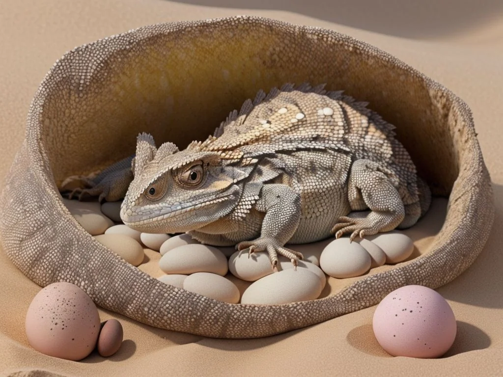 bearded dragon pregnant