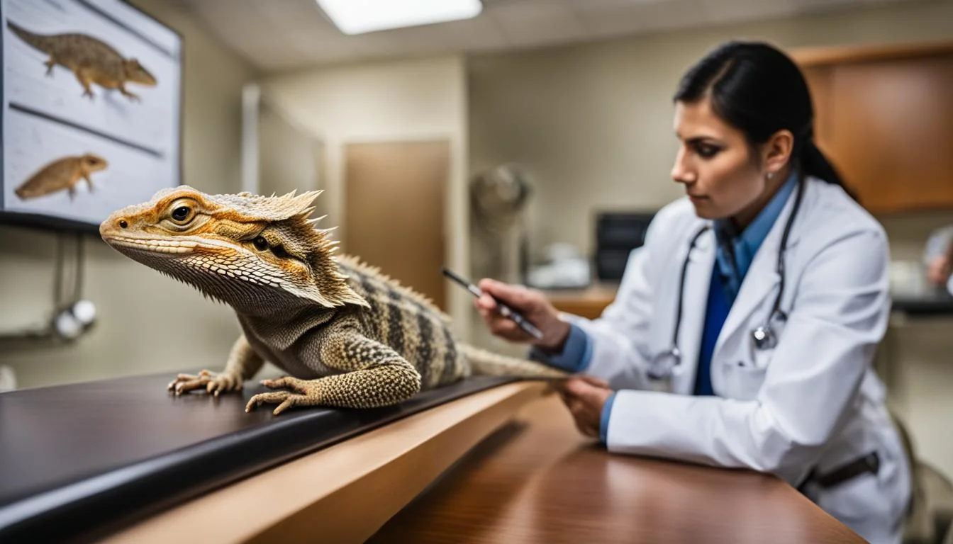 vet consultation bearded dragon questions