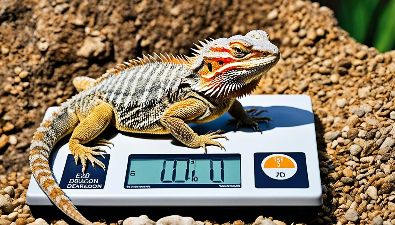bearded dragon running
