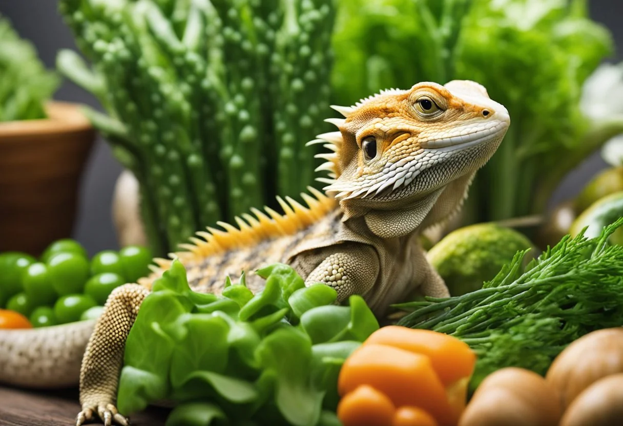 bearded dragon greens